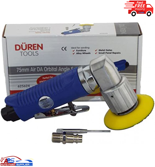Duren 625624 75mm Air Random Orbital palm sander 3''